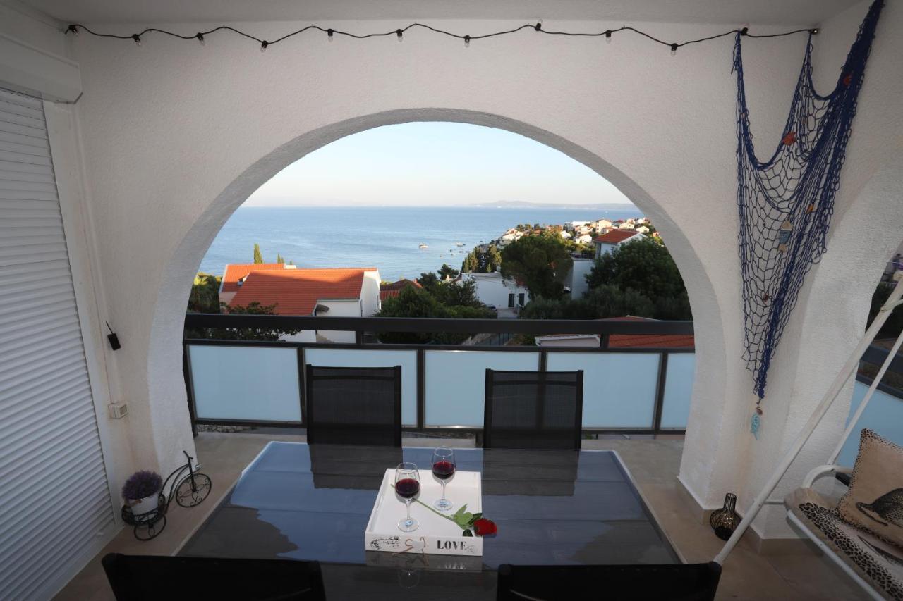 Apartment Relaxing Sea View, Okrug Gornji Kültér fotó